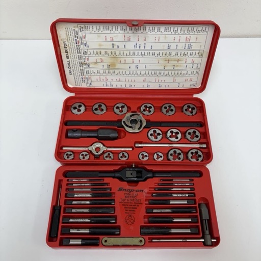 Snap-on スナップオン TDM-117A タップアンドダイスセット 工具箱